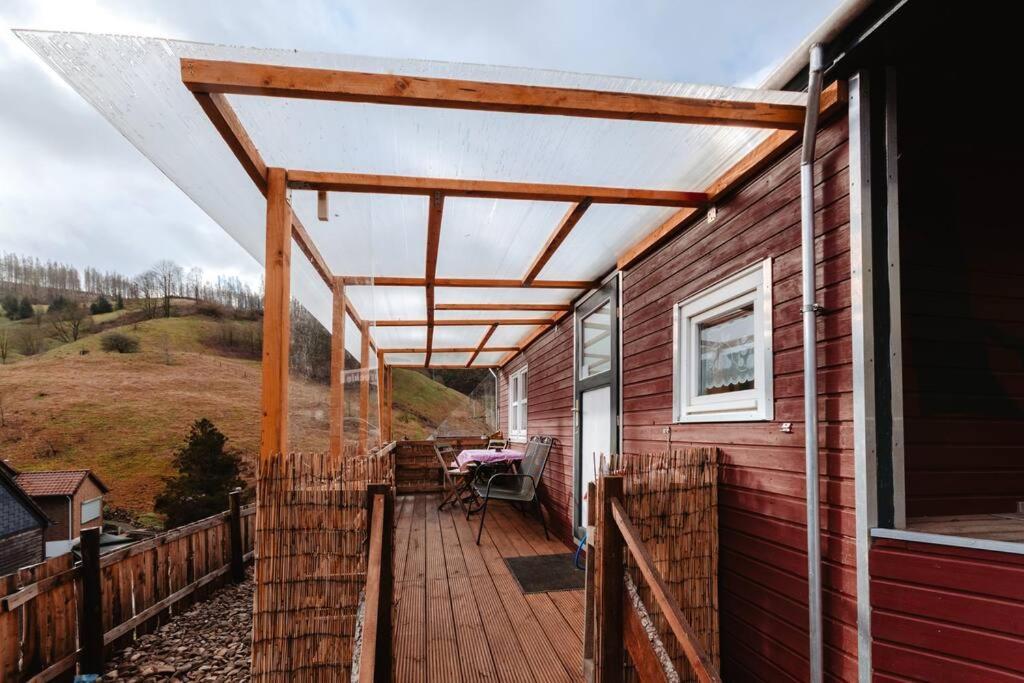 Tinyhouse Auf Dem Sonnenhang Osterode am Harz Exterior foto
